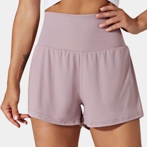 Halara 2-in-1 gym shorts 3”